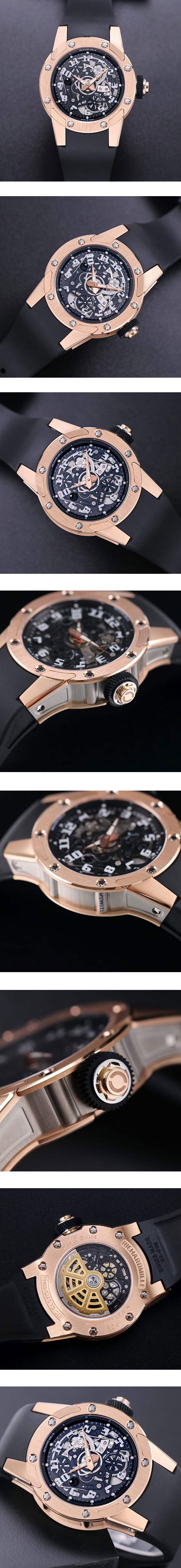 リシャール・ミル オートマティック ディジーハンズ RM 63-01 スーパーコピー時計 NOOB